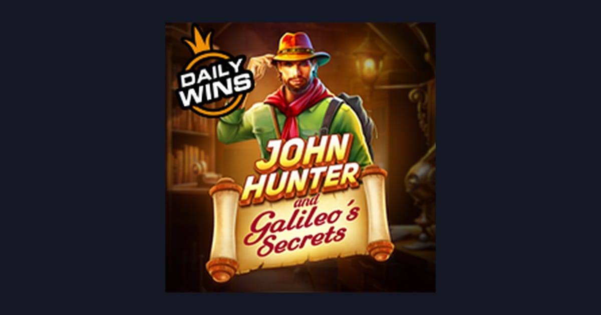Raih Slot Gacor Hari Ini dengan John Hunter and Galileos Secrets